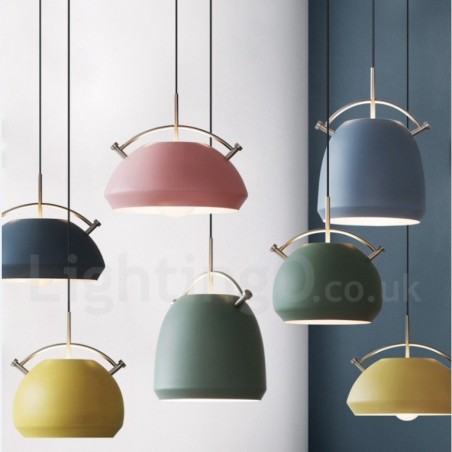 Lámpara colgante de cafetería contemporánea moderna de estilo nórdico de 1 luz Lámpara colgante de cafetería contemporánea moderna de estilo nórdico de 1 luz