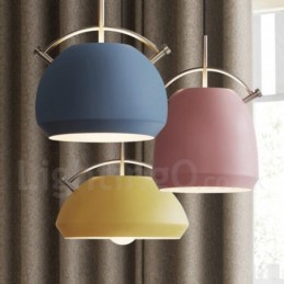 Lámpara colgante de cafetería contemporánea moderna de estilo nórdico de 1 luz