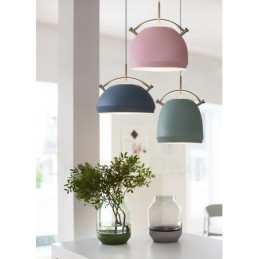 Lámpara colgante de cafetería contemporánea moderna de estilo nórdico de 1 luz