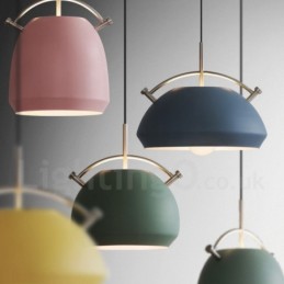 Lámpara colgante de cafetería contemporánea moderna de estilo nórdico de 1 luz