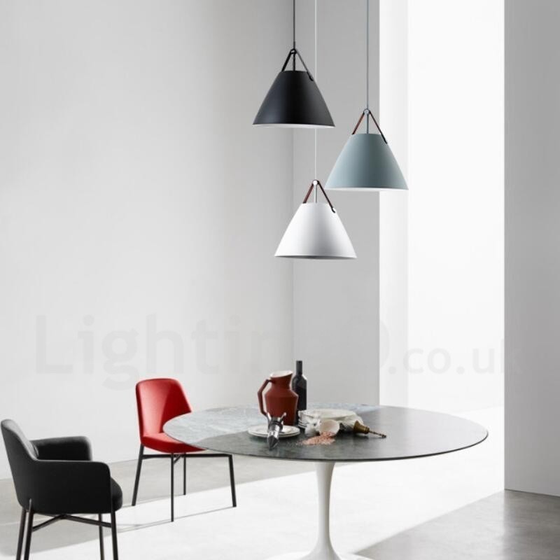 Lámpara colgante vintage de estilo nórdico de 1 luz