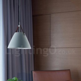 Lámpara colgante vintage de estilo nórdico de 1 luz