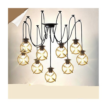 Lámpara de cuerda, candelabro, ropa larga, creativa, las doncellas celestiales esparcen flores. Lámpara de araña. Lámpara de cuerda, candelabro, ropa larga, creativa, las doncellas celestiales esparcen flores. Lámpara de araña.