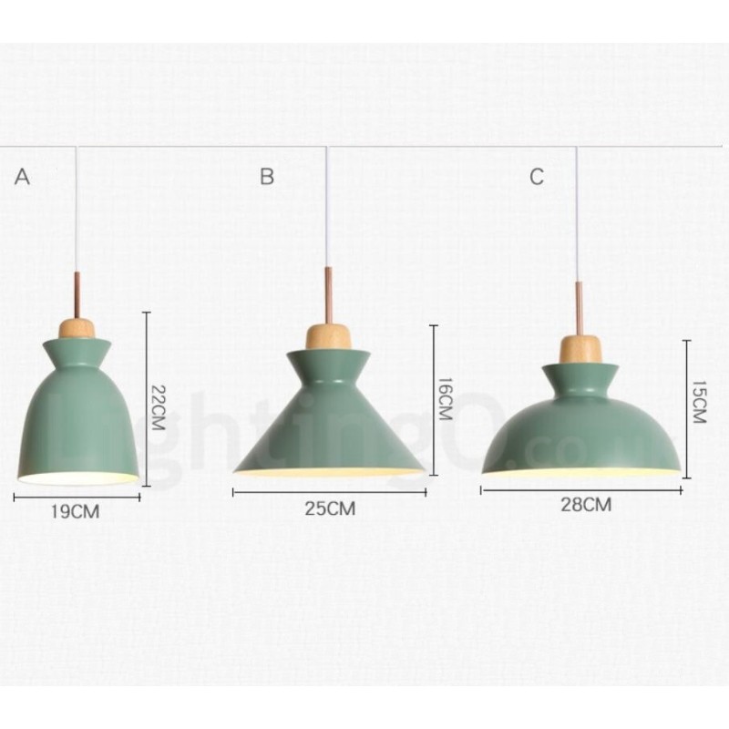 Lámpara colgante moderna contemporánea de acero de 1 luz con pantalla de aleación de aluminio