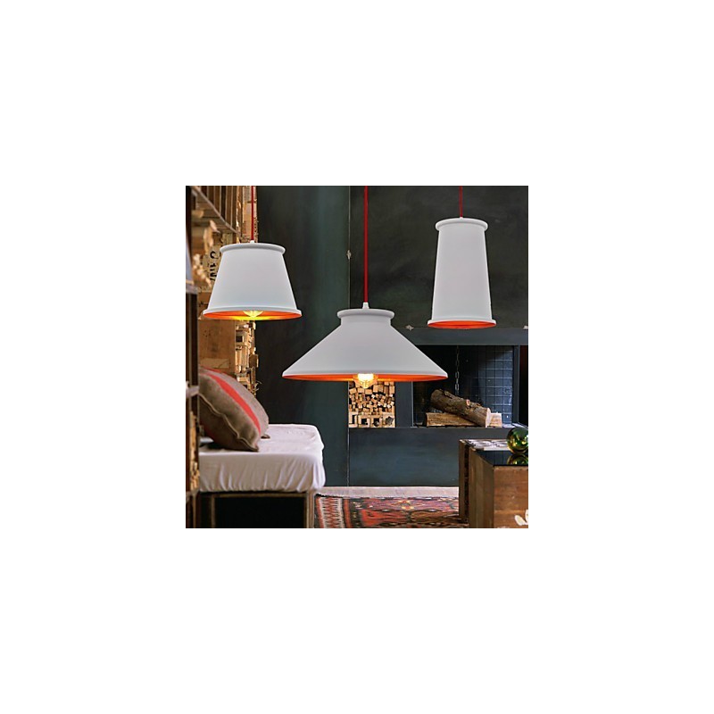 Lámpara colgante de metal de 3 luces, estilo mini, moderna y contemporánea