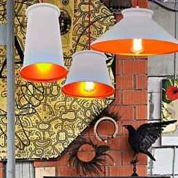 Lámpara colgante de metal de 3 luces, estilo mini, moderna y contemporánea