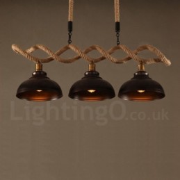 Lámpara de techo colgante de 3 luces