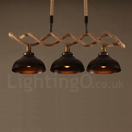 Lámpara de techo colgante de 3 luces Lámpara de techo colgante de 3 luces