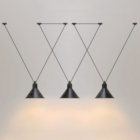 Lámpara de techo colgante moderna y contemporánea de 3 luces Lámpara de techo colgante moderna y contemporánea de 3 luces