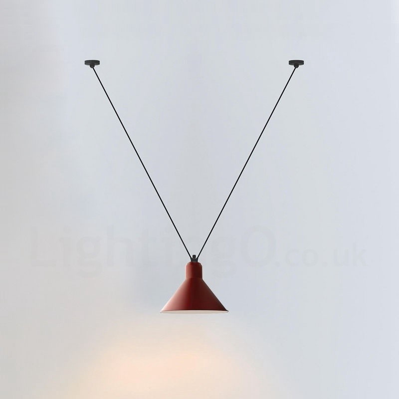 Lámpara de techo colgante moderna y contemporánea de 3 luces