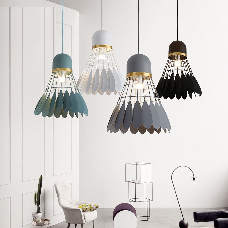 Lámpara de techo colgante moderna y contemporánea de 1 luz