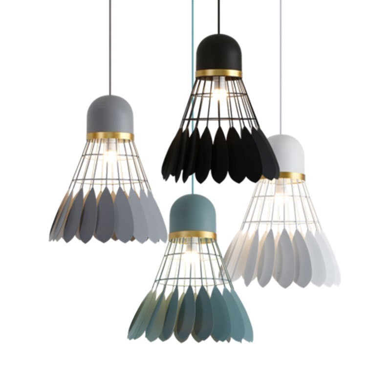Lámpara de techo colgante moderna y contemporánea de 1 luz
