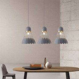 Lámpara de techo colgante moderna y contemporánea de 1 luz