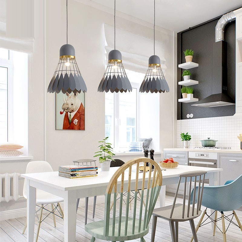 Lámpara de techo colgante moderna y contemporánea de 1 luz