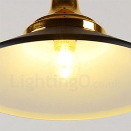 Lámpara de techo colgante moderna y contemporánea de 1 luz