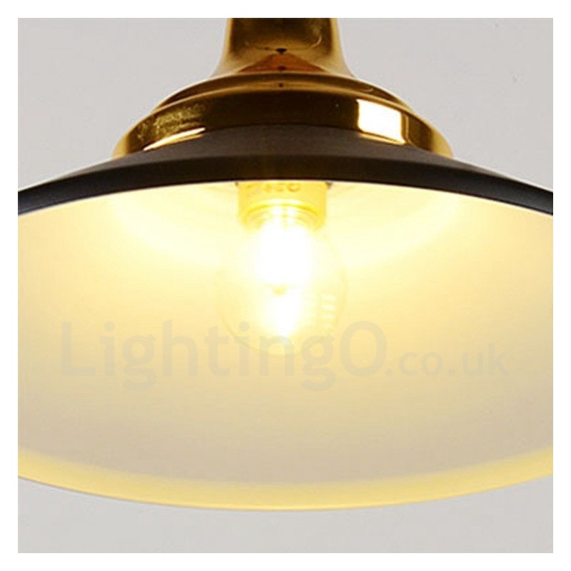 Lámpara de techo colgante moderna y contemporánea de 1 luz