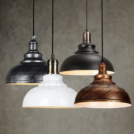Lámpara colgante moderna contemporánea de una luz de aleación de aluminio con pantalla de aleación de aluminio Lámpara colgante moderna contemporánea de una luz de aleación de aluminio con pantalla de aleación de aluminio