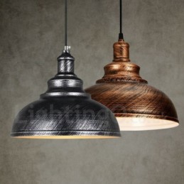 Lámpara colgante moderna contemporánea de una luz de aleación de aluminio con pantalla de aleación de aluminio
