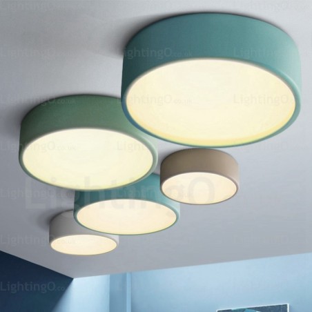 Lámpara de techo nórdica de 1 luz con pantalla acrílica Lámpara de techo nórdica de 1 luz con pantalla acrílica
