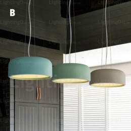 Lámpara de techo nórdica de 1 luz con pantalla acrílica