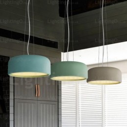 Lámpara de techo nórdica de 1 luz con pantalla acrílica
