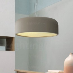 Lámpara de techo nórdica de 1 luz con pantalla acrílica
