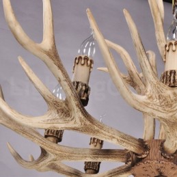 Lámpara de araña nórdica moderna y contemporánea de 8 luces