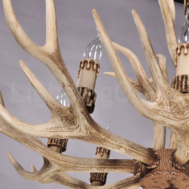 Lámpara de araña nórdica moderna y contemporánea de 8 luces