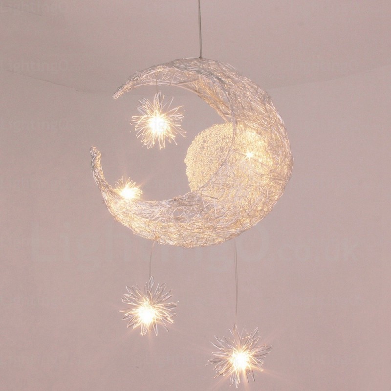 Lámpara colgante contemporánea moderna de 5 luces