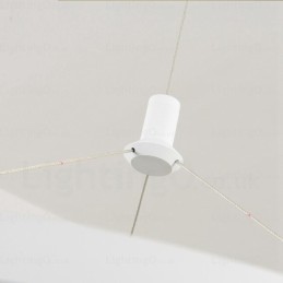 Lámpara colgante contemporánea moderna de 1 luz con pantalla acrílica