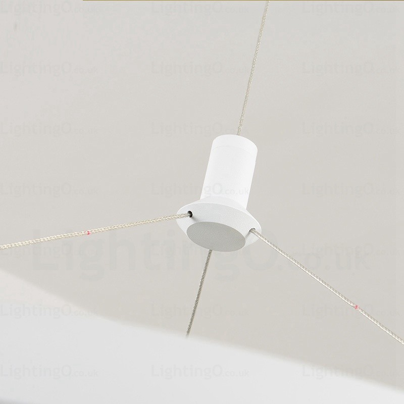 Lámpara colgante contemporánea moderna de 1 luz con pantalla acrílica