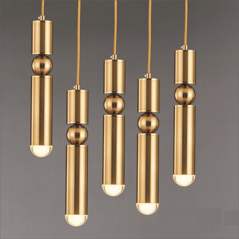 Lámpara colgante contemporánea moderna de 1 luz con pantalla acrílica