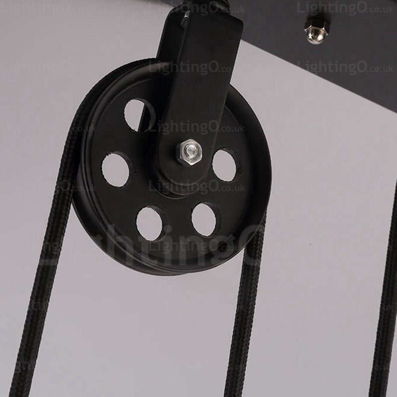 Lámpara colgante contemporánea moderna de 2 luces con pantalla de vidrio