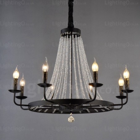 Lámpara colgante nórdica de 8 luces Lámpara colgante nórdica de 8 luces