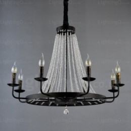 Lámpara colgante nórdica de 8 luces