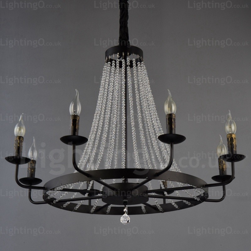 Lámpara colgante nórdica de 8 luces
