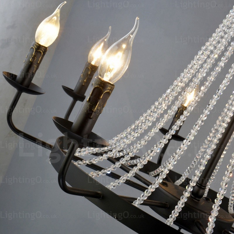 Lámpara colgante nórdica de 8 luces