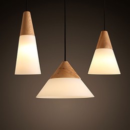 Lámpara colgante de metal de 3 luces, estilo mini, moderna y contemporánea