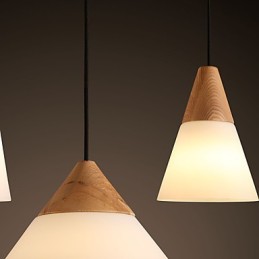 Lámpara colgante de metal de 3 luces, estilo mini, moderna y contemporánea