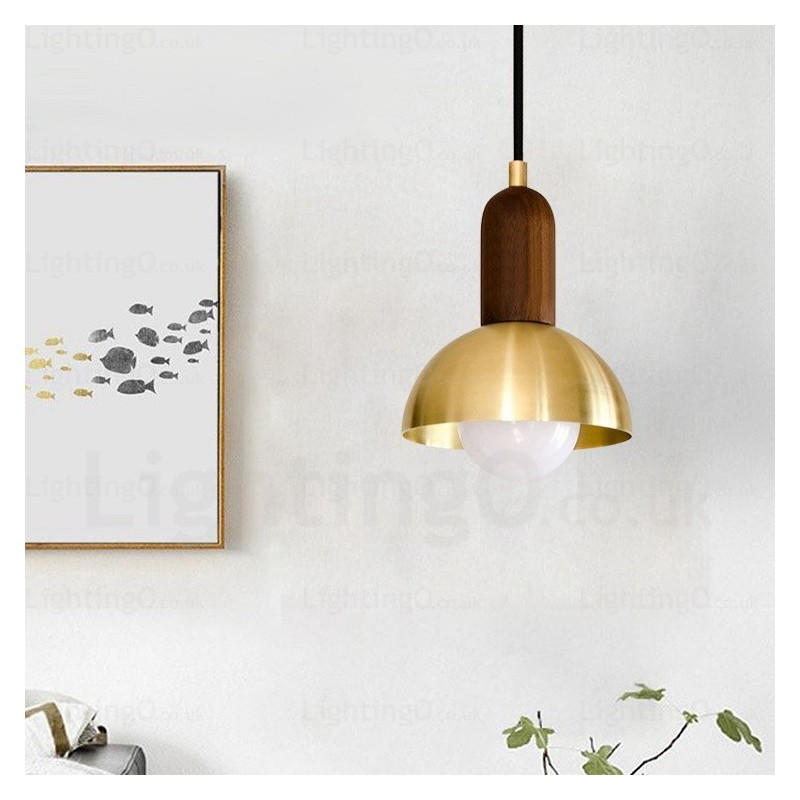 Lámpara colgante nórdica de 1 luz