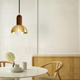 Lámpara colgante nórdica de 1 luz