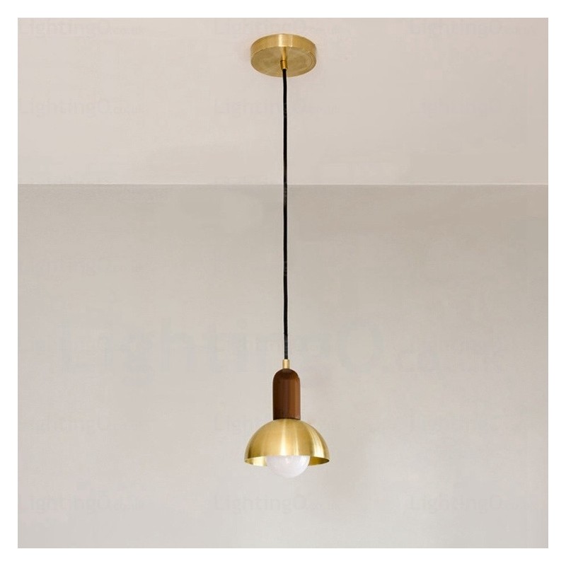Lámpara colgante nórdica de 1 luz
