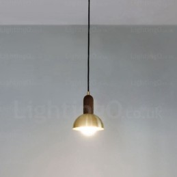 Lámpara colgante nórdica de 1 luz