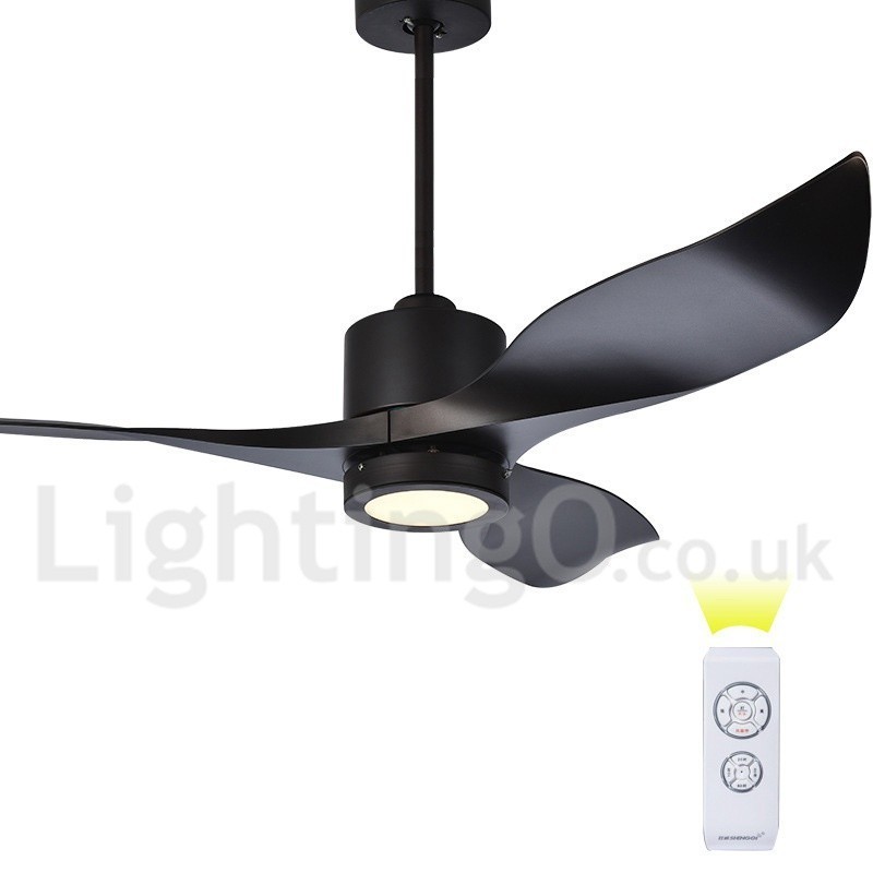 Ventilador de techo rústico estilo Lodge de 52"