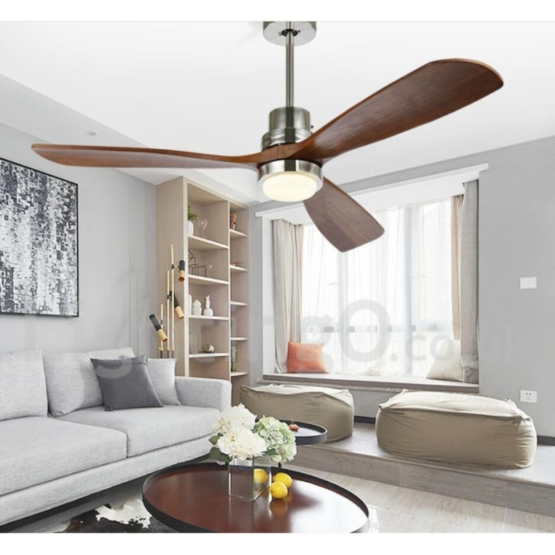 Ventilador de techo nórdico moderno y contemporáneo de 36", 42" y 52"