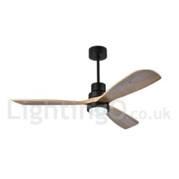 Ventilador de techo contemporáneo moderno nórdico de 42" y 52"