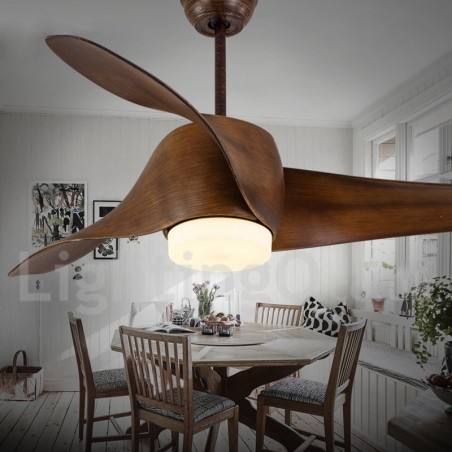 Ventilador de techo moderno y contemporáneo de estilo europeo de 52" Ventilador de techo moderno y contemporáneo de estilo europeo de 52"