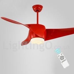Ventilador de techo moderno y contemporáneo de estilo europeo de 52"