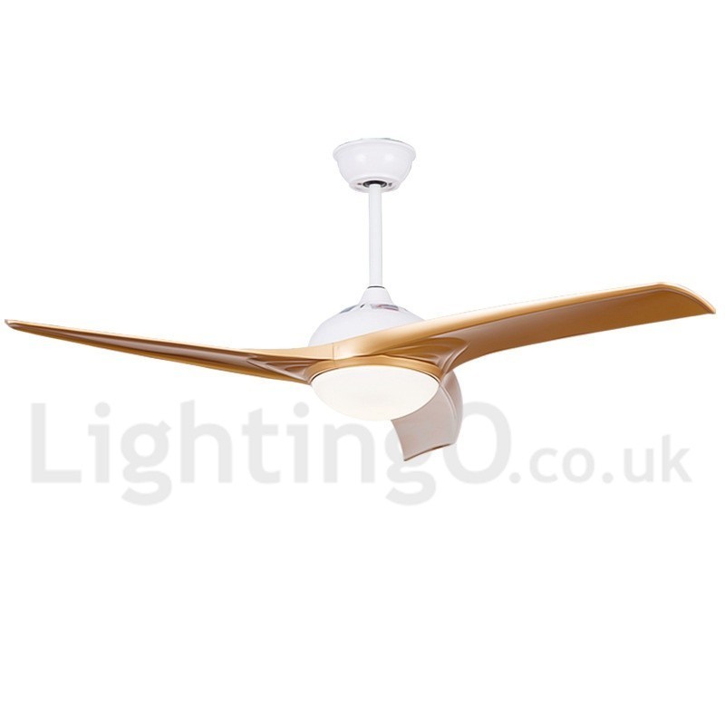 Ventilador de techo moderno y contemporáneo de estilo europeo de 52"