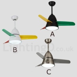 Ventilador de techo moderno y contemporáneo de 26"